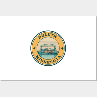 Duluth, Minnesota Decal Posters and Art